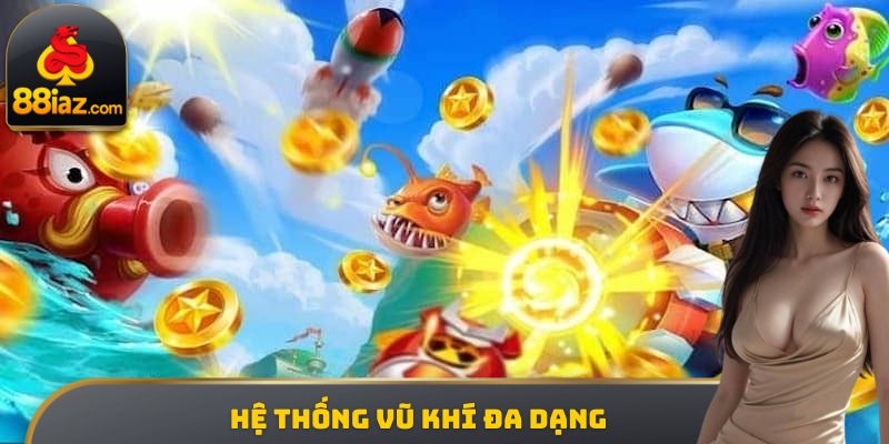 Hệ thống vũ khí đa dạng