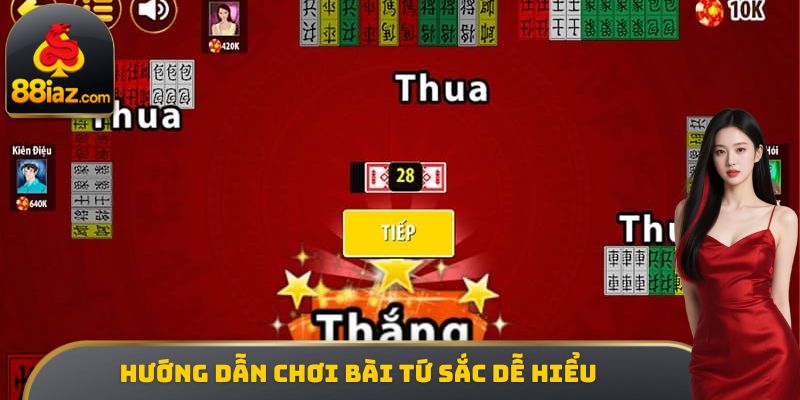 Hướng dẫn chơi Bài Tứ Sắc dễ hiểu